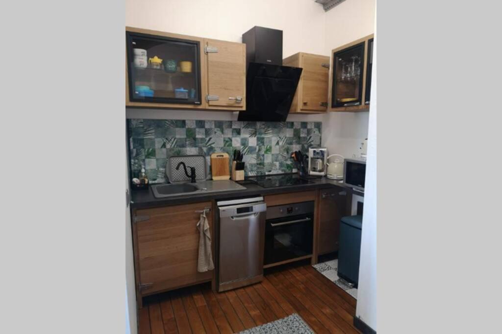 Appartement, Les Templiers, Rdc Vue Mer Proche Centre Ville Houlgate Kültér fotó